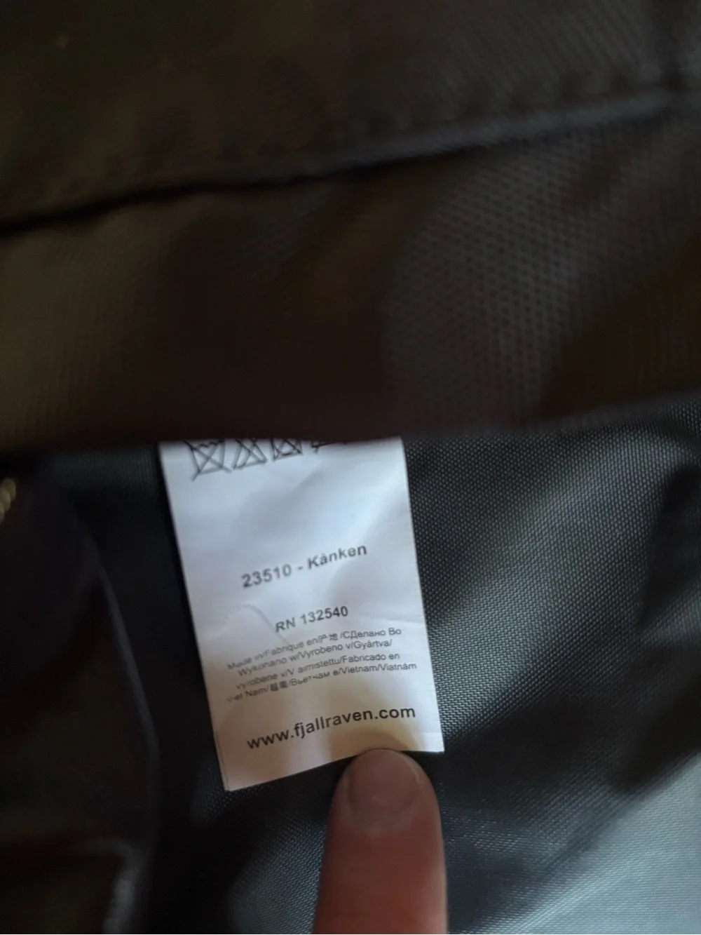 Fjallraven classic kånken